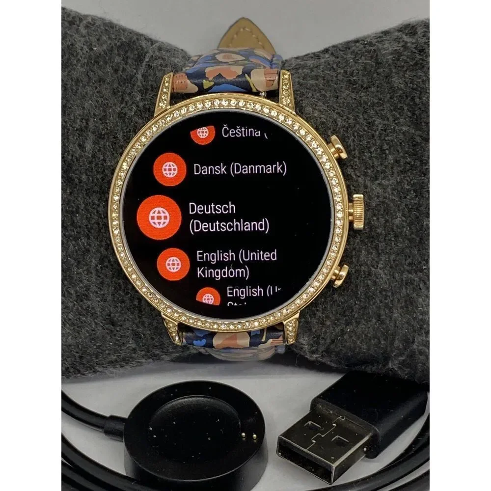 Fossil Gen 4 Authentic Genuine Digital Dial Smart Wrist Watch FTW6011 LT755